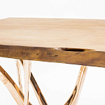 Обеденный стол прямоугольный с фигурными ножками G-table варинант исполнения - 1 | Loft Concept в Барнауле