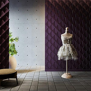 Гипсовая 3D Панель ORIGAMI