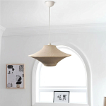 Подвесной вязаный бежевый светильник «Звезда Востока 01» варинант исполнения - 4 | Loft Concept в Барнауле