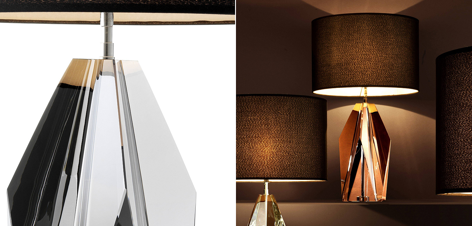 Настольная лампа Eichholtz Table Lamp Setai Smoke Настольная лампа Eichholtz Table Lamp Setai Smoke - Loft-Concept в Барнауле