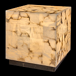 Торшер прямоугольный из натурального камня Calcite Geometry варинант исполнения - 1 | Loft Concept в Барнауле