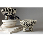 Чаша на ножках для фруктов или сухофруктов "Лонерно" варинант исполнения - 3 | Loft Concept в Барнауле