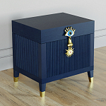 Сундук Eye Elsa Dreams Blue варинант исполнения - 1 | Loft Concept в Барнауле