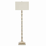 Торшер с фактурным каркасом и прямоугольным тканевым абажуром Shiye and Simplicity варинант исполнения - 1 | Loft Concept в Барнауле