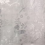 Обои ручная роспись в стиле Арт-деко Rateau Bas Relief on Tarnished Silver gilded paper варинант исполнения - 2 | Loft Concept в Барнауле