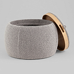 Пуф-трансформер Люкке с крышкой серый варинант исполнения - 5 | Loft Concept в Барнауле