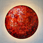 Светильник настенный «Красная Планета» варинант исполнения - 2 | Loft Concept в Барнауле