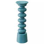 Подсвечник фигурный голубой Bright Accent 33 см варинант исполнения - 1 | Loft Concept в Барнауле