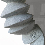 Дизайнерское зеркало Ocean Mirror голубой цвет природные формы  варинант исполнения - 1 | Loft Concept в Барнауле