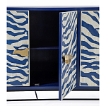 Буфет в гостиную с инкрустацией Bone Inlay Deco Sideboard - Orleans ZEBRA варинант исполнения - 2 | Loft Concept в Барнауле