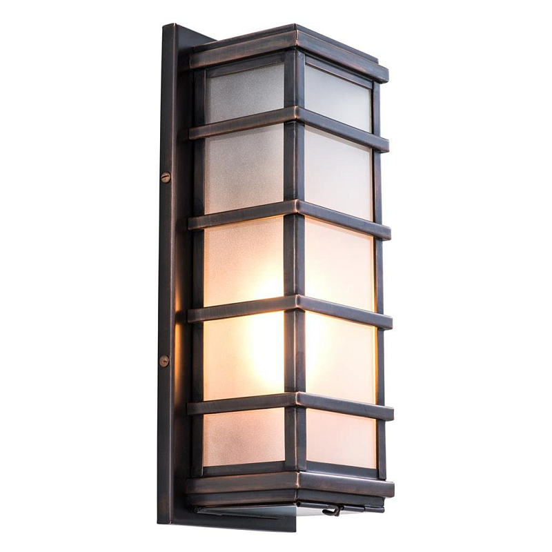 Бра Wall Lamp Welby Bronze Темная бронза Прозрачное Стекло Бра Wall Lamp Welby Bronze Темная бронза Прозрачное Стекло в Барнауле | Loft Concept