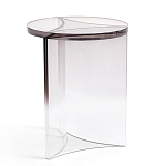 Стол журнальный круглый Acrylic Аether Smoke варинант исполнения - 1 | Loft Concept в Барнауле