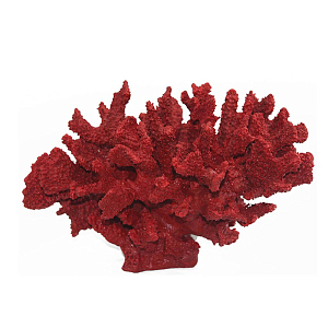 Статуэтка Coral Decor ярко-терракотовый коралл