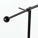 Торшер с поворотным плафоном Aracea Black Floor Lamp варинант исполнения - 3 | Loft Concept в Барнауле