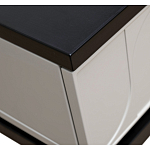 Тумбочка прикроватная с ящиком черно-серого цвета Noble Nightstand варинант исполнения - 5 | Loft Concept в Барнауле