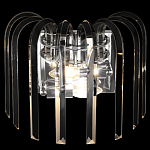 Бра цвета никель с изогнутыми хрустальными элементами Radiant Ribbons варинант исполнения - 3 | Loft Concept в Барнауле