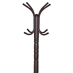 Вешалка напольная коричневая с 4-мя металлическими крючками Noble Branches варинант исполнения - 2 | Loft Concept в Барнауле