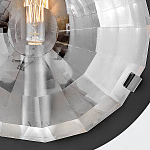 Бра округлой формы с многогранным стеклянным плафоном Hinkley варинант исполнения - 4 | Loft Concept в Барнауле