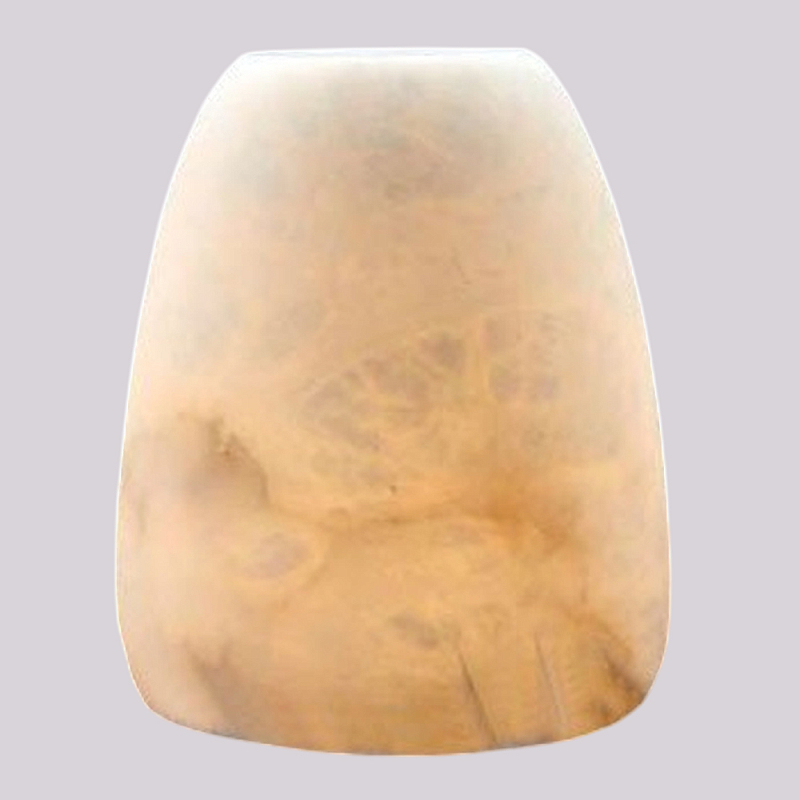 Настольная лампа в форметрапеции из натурального камня Soft Glow of Stone Латунь Белый Настольная лампа в форметрапеции из натурального камня Soft Glow of Stone Латунь Белый в Барнауле | Loft Concept