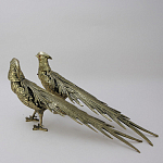 Статуэтка бронзовая пара Фазаны Bronze Birds варинант исполнения - 2 | Loft Concept в Барнауле