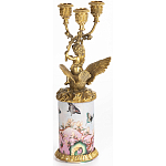 Фарфоровый подсвечник Лебедь с ангелом Asse варинант исполнения - 4 | Loft Concept в Барнауле