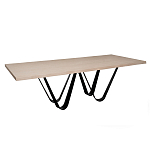 Стол обеденный на изогнутых ножках Consonance варинант исполнения - 2 | Loft Concept в Барнауле