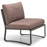 Дизайнерское уличное кресло на металлическом каркасе PHOENIX Armchair варинант исполнения - 1 | Loft Concept в Барнауле