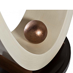 Консоль на полукруглой основе Stylish Pearl варинант исполнения - 3 | Loft Concept в Барнауле