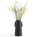 Ваза Serené Ceramic Vase Черная варинант исполнения - 6 | Loft Concept в Барнауле