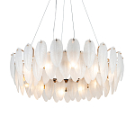 Люстра Mont Saint-Michel Золотая с Рельефным Стеклом варинант исполнения - 2 | Loft Concept в Барнауле