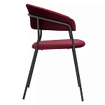 Стул мягкий с бархатистой велюровой спинкой и сиденьем Wine Chair варинант исполнения - 2 | Loft Concept в Барнауле