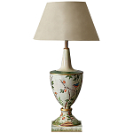 Настольная лампа Шинуазри с абажуром Blooming Garden Chinoiserie Table Lamp варинант исполнения - 1 | Loft Concept в Барнауле