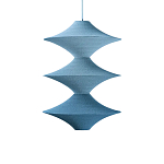 Подвесной вязаный голубой светильник «Звезда Востока 03» варинант исполнения - 2 | Loft Concept в Барнауле