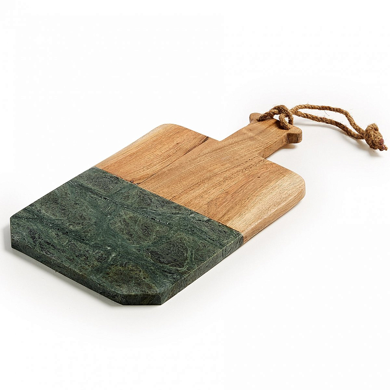 Разделочная доска Green Wood Зеленый Бежевый Разделочная доска Green Wood Зеленый Бежевый в Барнауле | Loft Concept