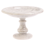 Фруктовница большая из натурального камня Мрамор Белый Natural Stone Fruit Bowls варинант исполнения - 1 | Loft Concept в Барнауле