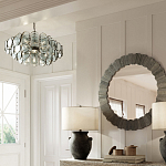 Люстра с каскадом из круглых стеклянных дисков Small Round Sequins варинант исполнения - 4 | Loft Concept в Барнауле