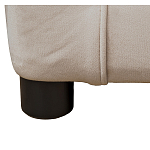 Диван двухместный раскладной светло-серый с кантом Pride варинант исполнения - 7 | Loft Concept в Барнауле