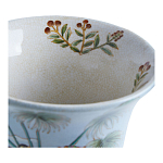 Ваза из фарфора с бронзовыми элементами Tropical Garden варинант исполнения - 4 | Loft Concept в Барнауле