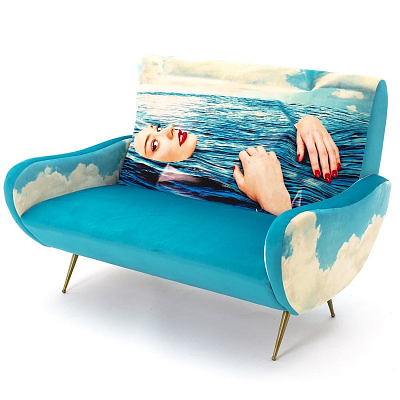 Диван Seletti Sofa Two Seater Sea Girl Диван Seletti Sofa Two Seater Sea Girl
