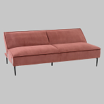 Диван современный вельветовый прямой Worcester Коралл варинант исполнения - 4 | Loft Concept в Барнауле
