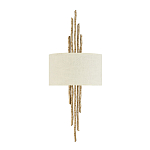 Бра с белым абажуром и элементами в виде натуральных веток Hinkley варинант исполнения - 1 | Loft Concept в Барнауле