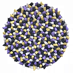 Панно «Цветение виолы» варинант исполнения - 1 | Loft Concept в Барнауле