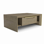 Стол журнальный с ящиками и открытыми полками Flowchart варинант исполнения - 1 | Loft Concept в Барнауле