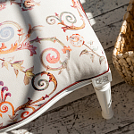 Стул из массива бука бежевый с растительным орнаментом Raffael Angel Beige Chair варинант исполнения - 2 | Loft Concept в Барнауле