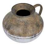 Ваза металлическая с ручкой Bygone Era варинант исполнения - 2 | Loft Concept в Барнауле