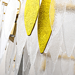 Люстра круглая с подвесками Harmony of Shine  варинант исполнения - 2 | Loft Concept в Барнауле