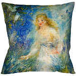 Подушка декоративная с принтом Весна Impressionism in Art варинант исполнения - 1 | Loft Concept в Барнауле
