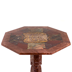 Кофейный стол из натуральных камней Лемезит и Яшма Natural Stone Tables варинант исполнения - 10 | Loft Concept в Барнауле