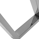 Стол письменный с прозрачной столешницей Corporate Identity варинант исполнения - 4 | Loft Concept в Барнауле