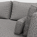 Мебельная ткань Шенилл серый цвет 142 см T4-46 варинант исполнения - 8 | Loft Concept в Барнауле